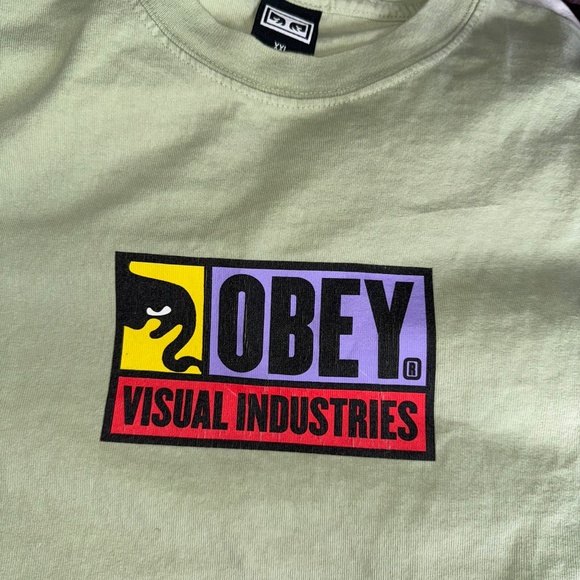 Obey Clothing 100% Cotton Streetwear Long Sleeve tee - Picture 4 of 4